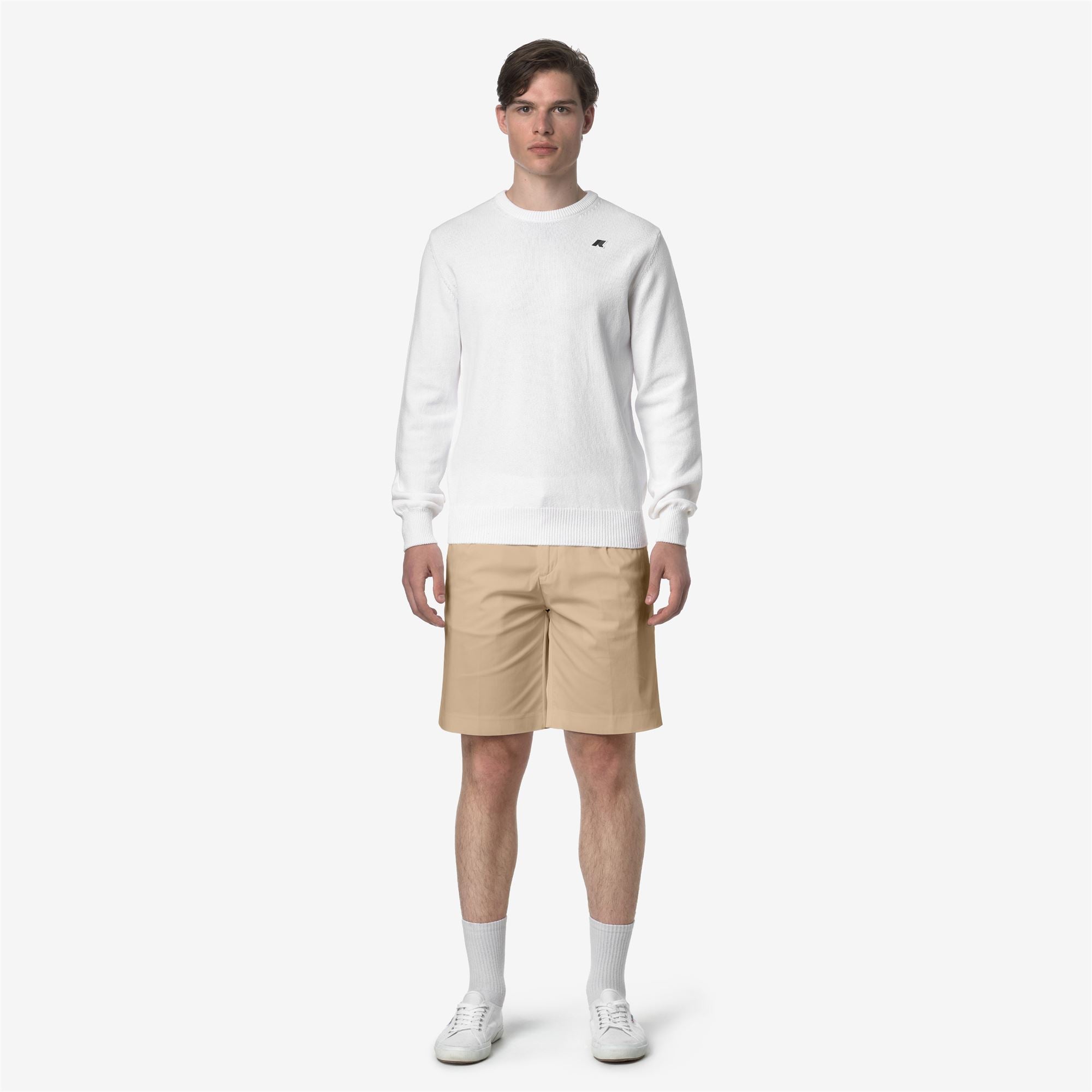 Shorts_MAN_SEVERE TWILL TECH GOLF_Chino_Beige Rope - Commercial 4