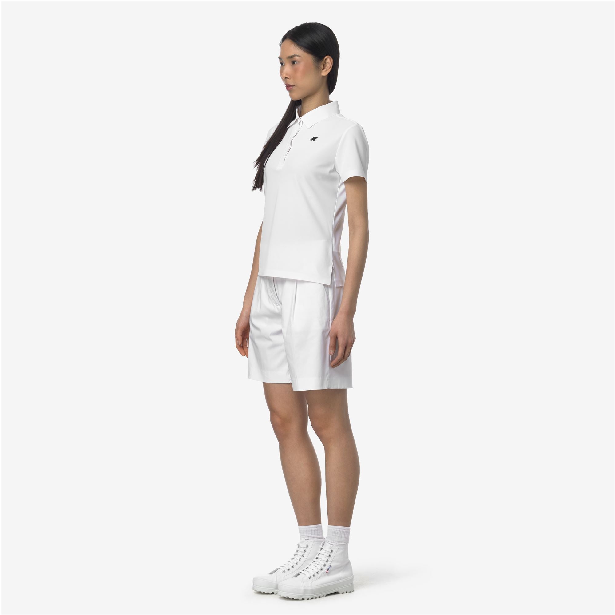 Shorts_WOMAN_NIVE TWILL TECH GOLF_Chino_White - Commercial 5