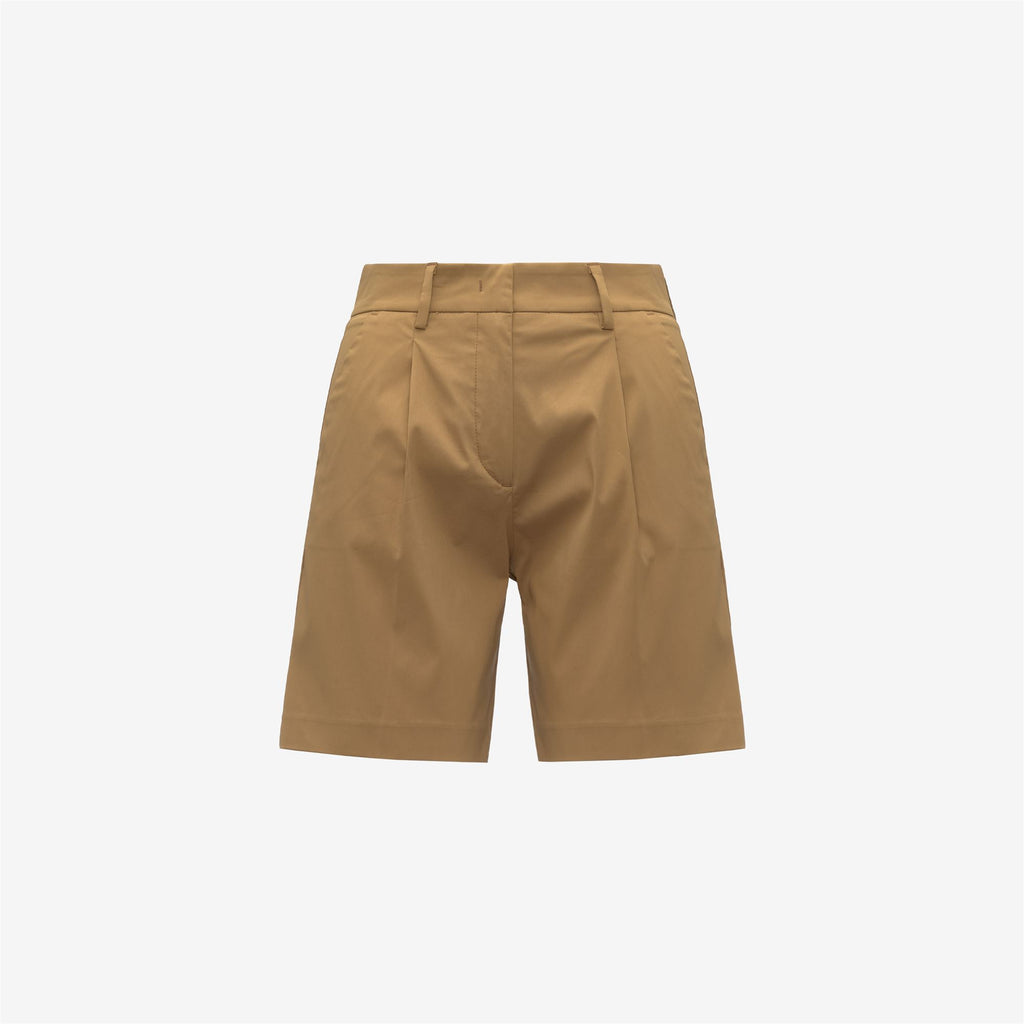 Shorts_Woman_NIVE TWILL TECH GOLF_Chino_Brown Bistre - Commercial 1