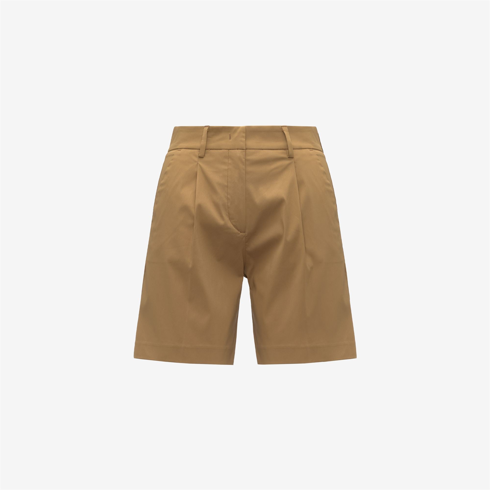 Shorts_Woman_NIVE TWILL TECH GOLF_Chino_Brown Bistre - Commercial 1
