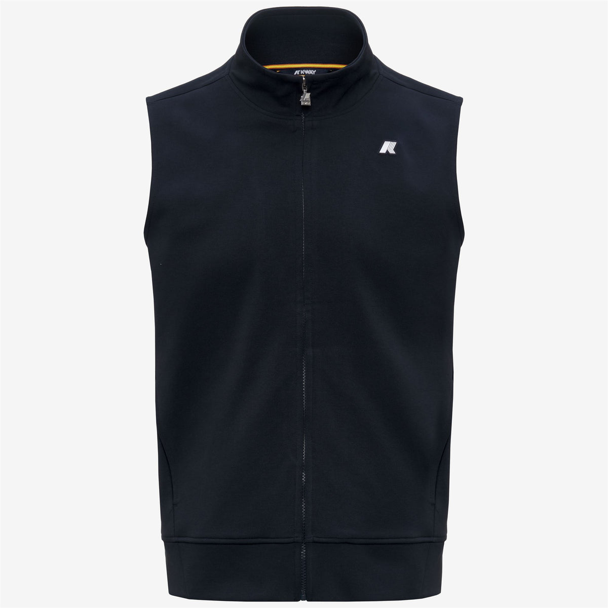 Fleece_Man_KYLIAN INTERLOCK_Vest_Blue Depth - Commercial 1
