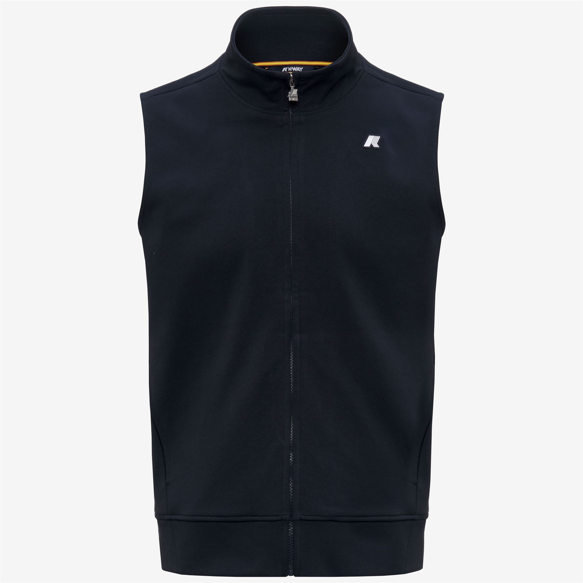 Fleece_Man_KYLIAN INTERLOCK_Vest_Blue Depth - Commercial 1