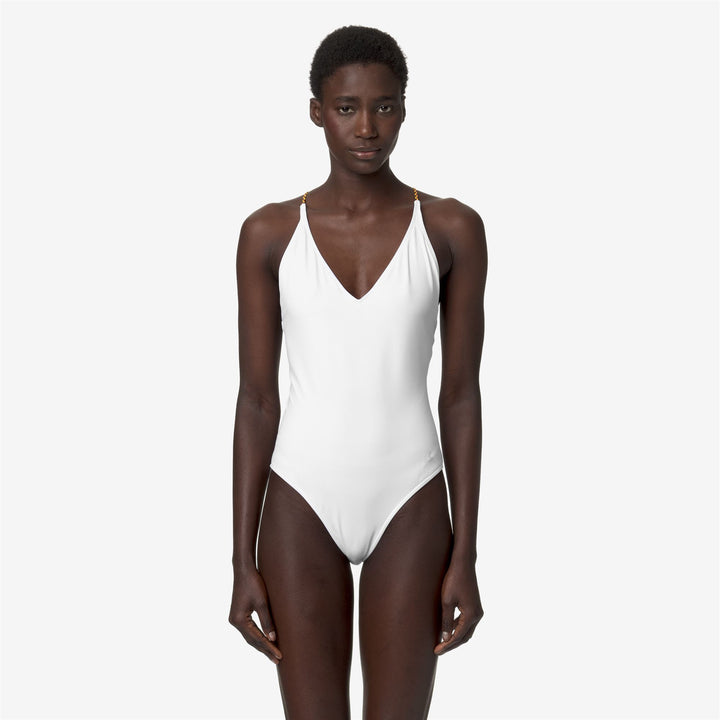Bathing Suits Woman CROSEL Swimsuit WHITE Dressed Back (jpg Rgb)		