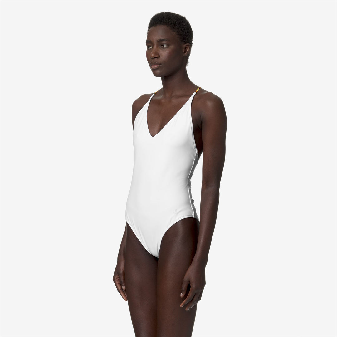 Bathing Suits Woman CROSEL Swimsuit WHITE Detail (jpg Rgb)			