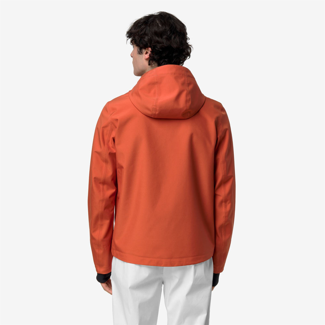 JACKO BONDED JERSEY - Jackets - Corta - Uomo - ORANGE BROWNISH main