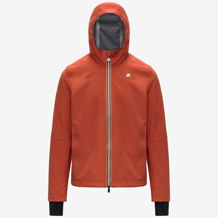 JACKO BONDED JERSEY - Jackets - Corta - Uomo - ORANGE BROWNISH 1