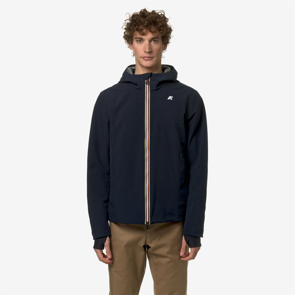 Jackets_MAN_JACKO BONDED JERSEY_Short_Blue Depth - Commercial 4