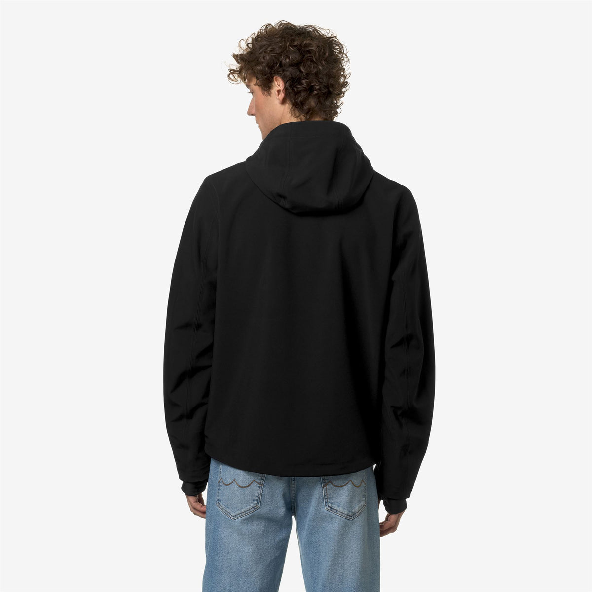 Jackets_MAN_JACKO BONDED JERSEY_Short_Black Pure - Commercial 6