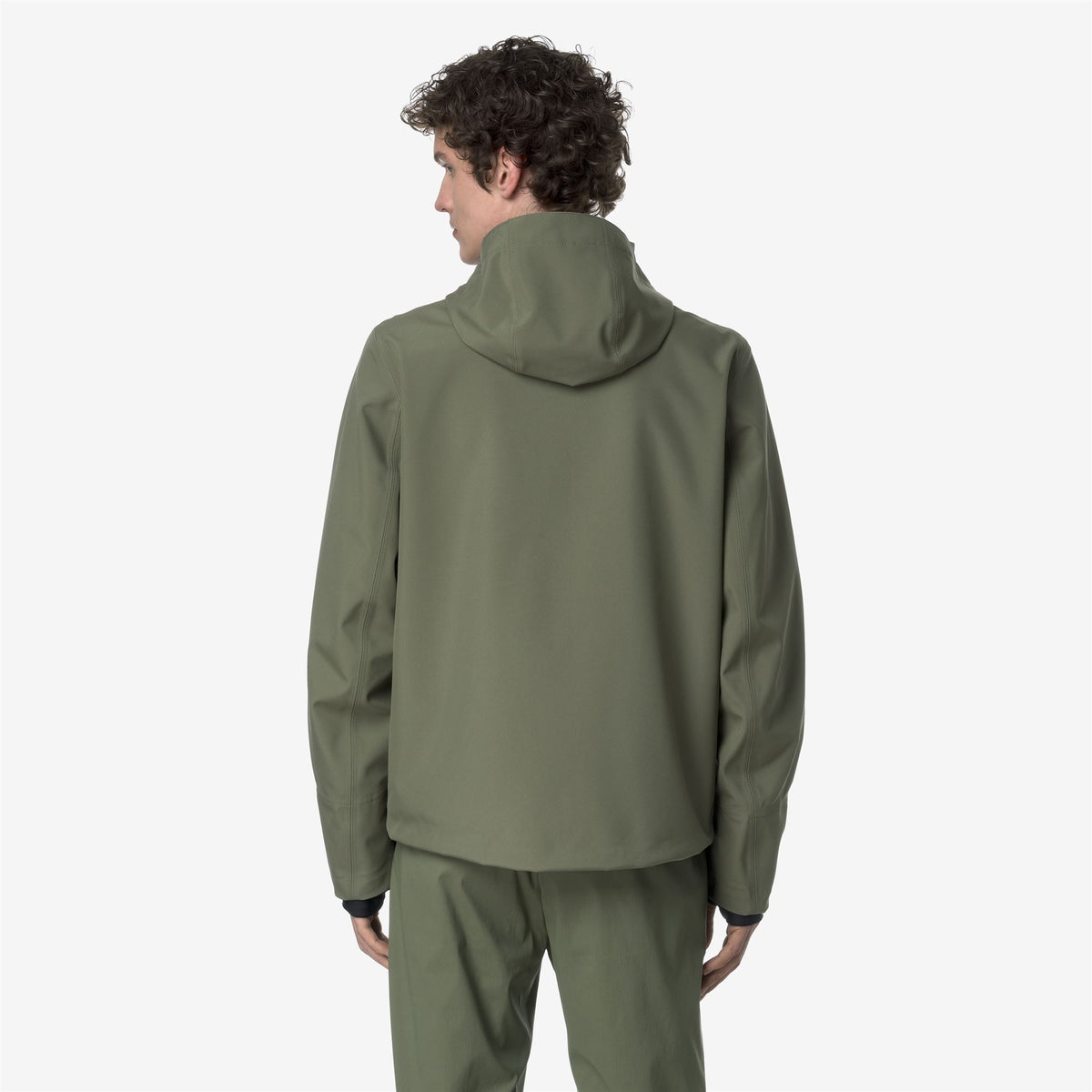 Jackets_MAN_JACKO BONDED JERSEY_Short_Green Lichen - Commercial 6