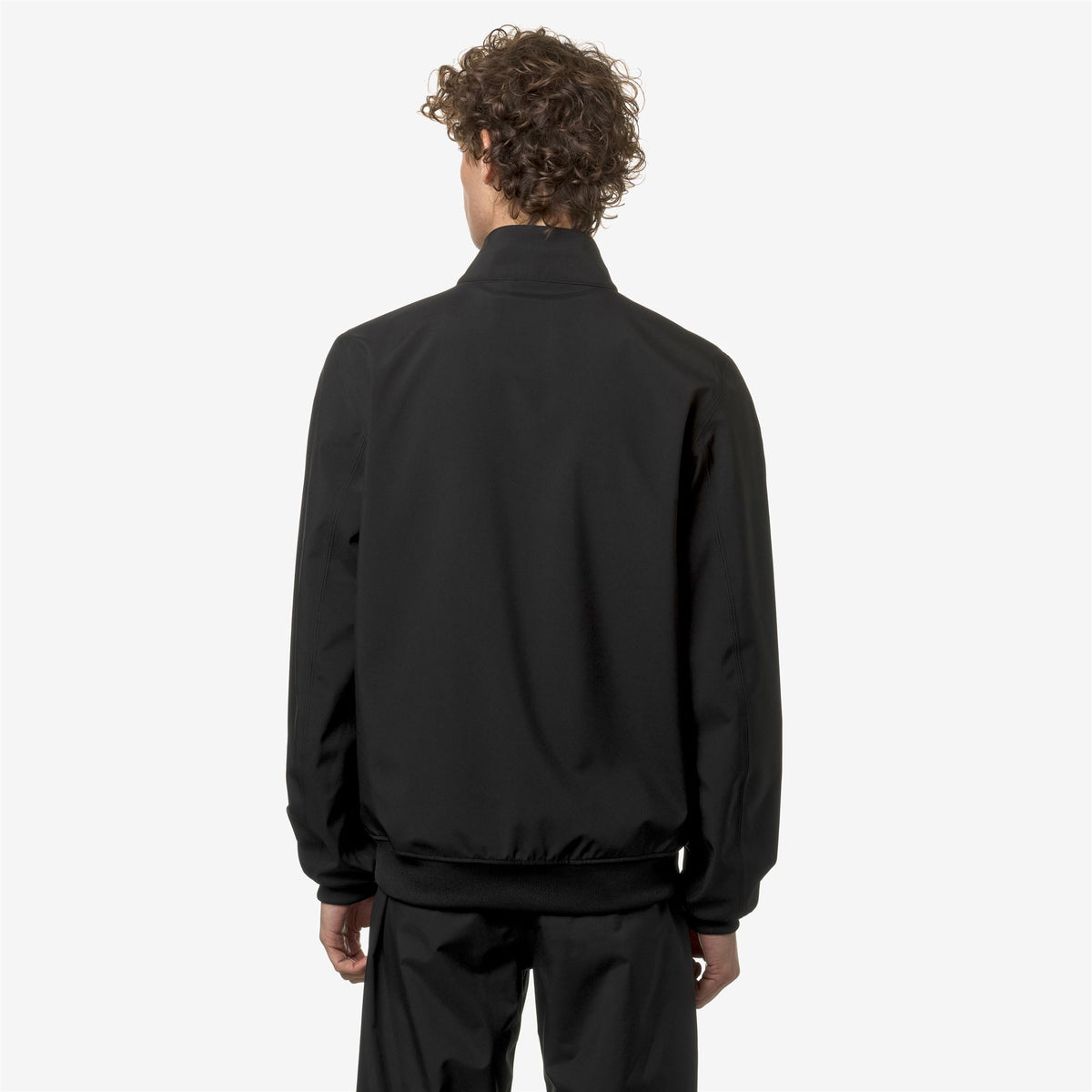 Jackets_MAN_ARSENE BONDED JERSEY_Short_Black Pure - Commercial 6
