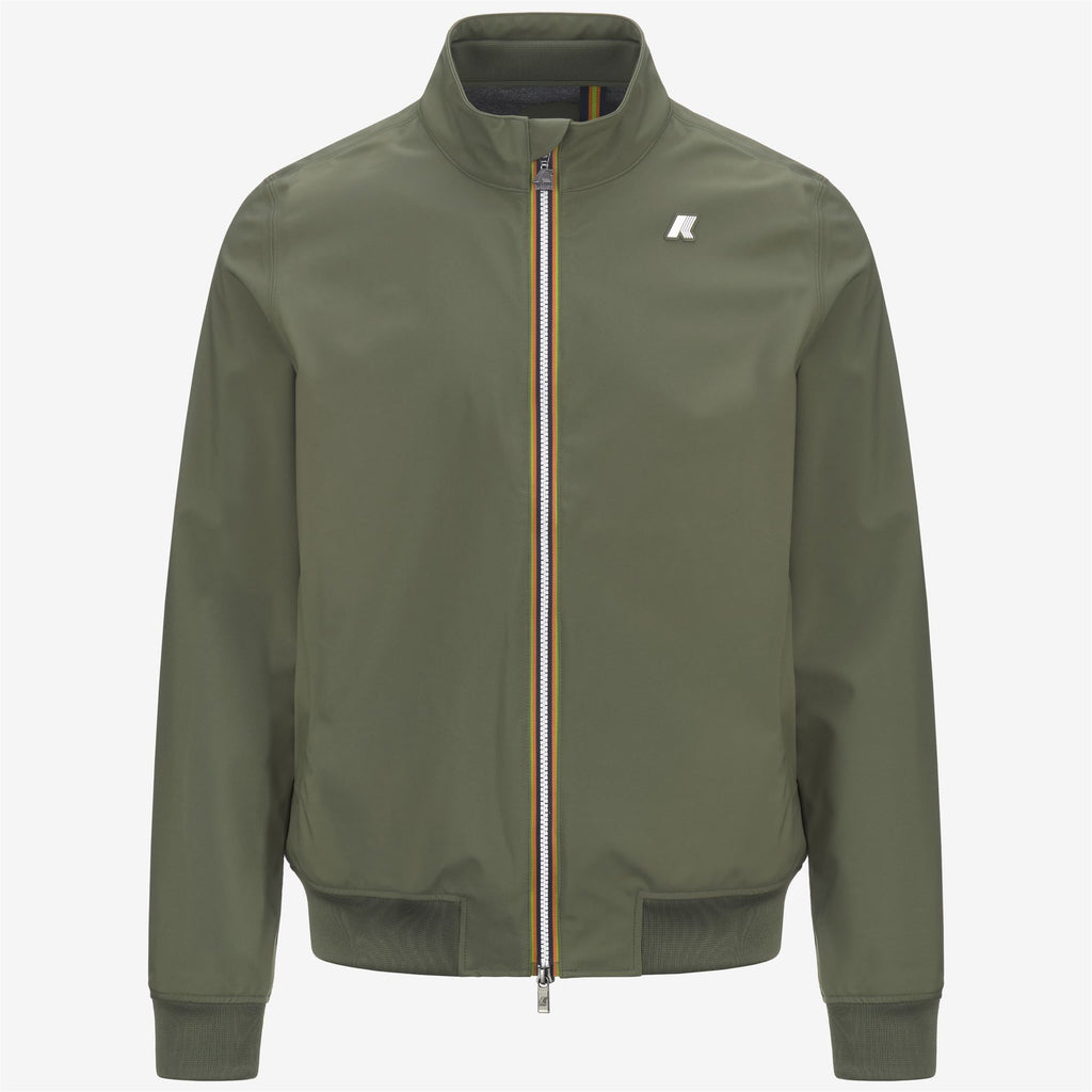 Jackets_MAN_ARSENE BONDED JERSEY_Short_Green Lichen - Commercial 1