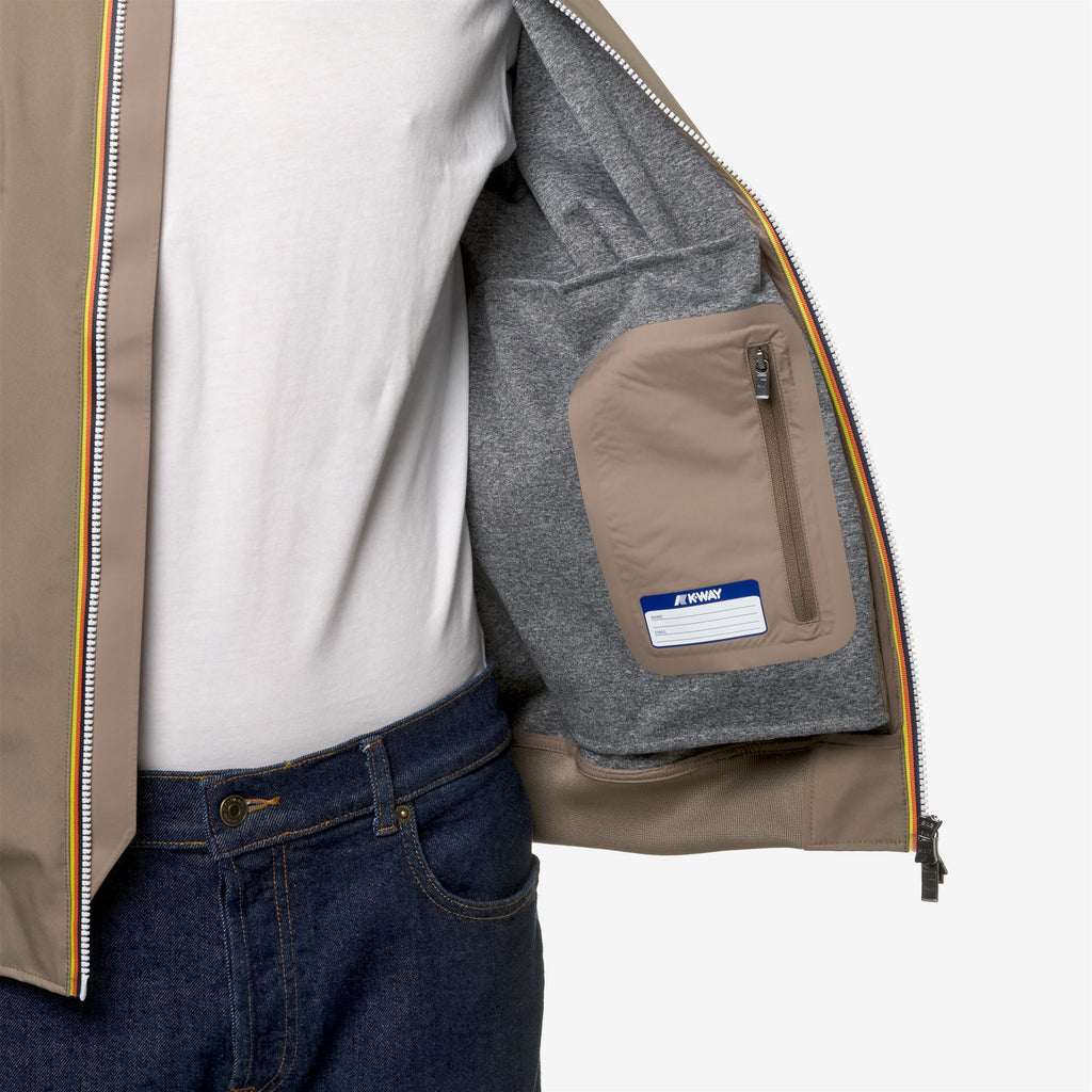 Jackets_Man_ARSENE BONDED JERSEY_Short_Beige Taupe - Commercial 7
