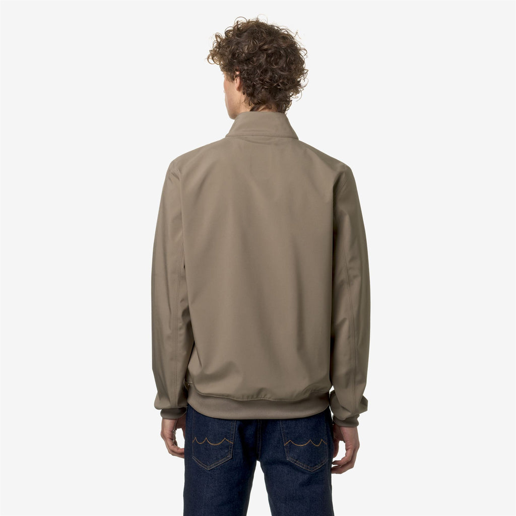 Jackets_Man_ARSENE BONDED JERSEY_Short_Beige Taupe - Commercial 6