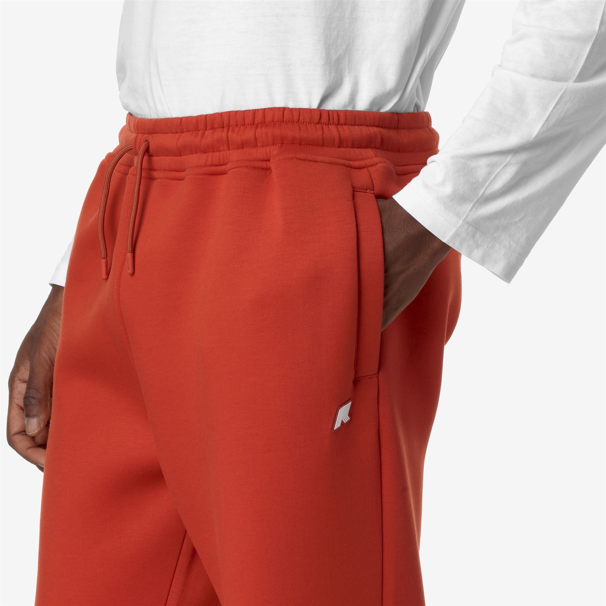 Pants_MAN_MICKA SPACER_Sport Trousers_Red Pompeian - Commercial 7