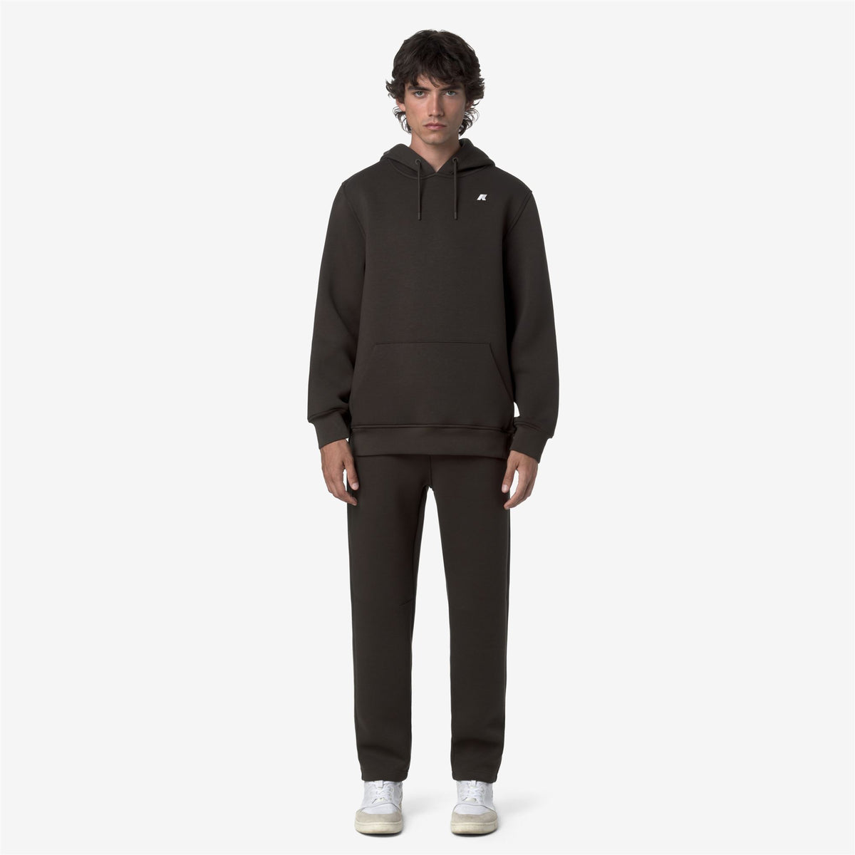 Pants_MAN_MICKA SPACER_Sport Trousers_Black Olive - Commercial 4