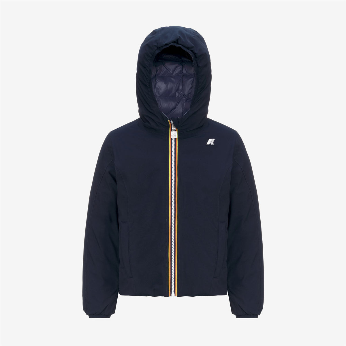 Jackets_GIRL_P. LILY ST THERMO DOUBLE_Short_Blue D-Grey Blue A - Commercial 1