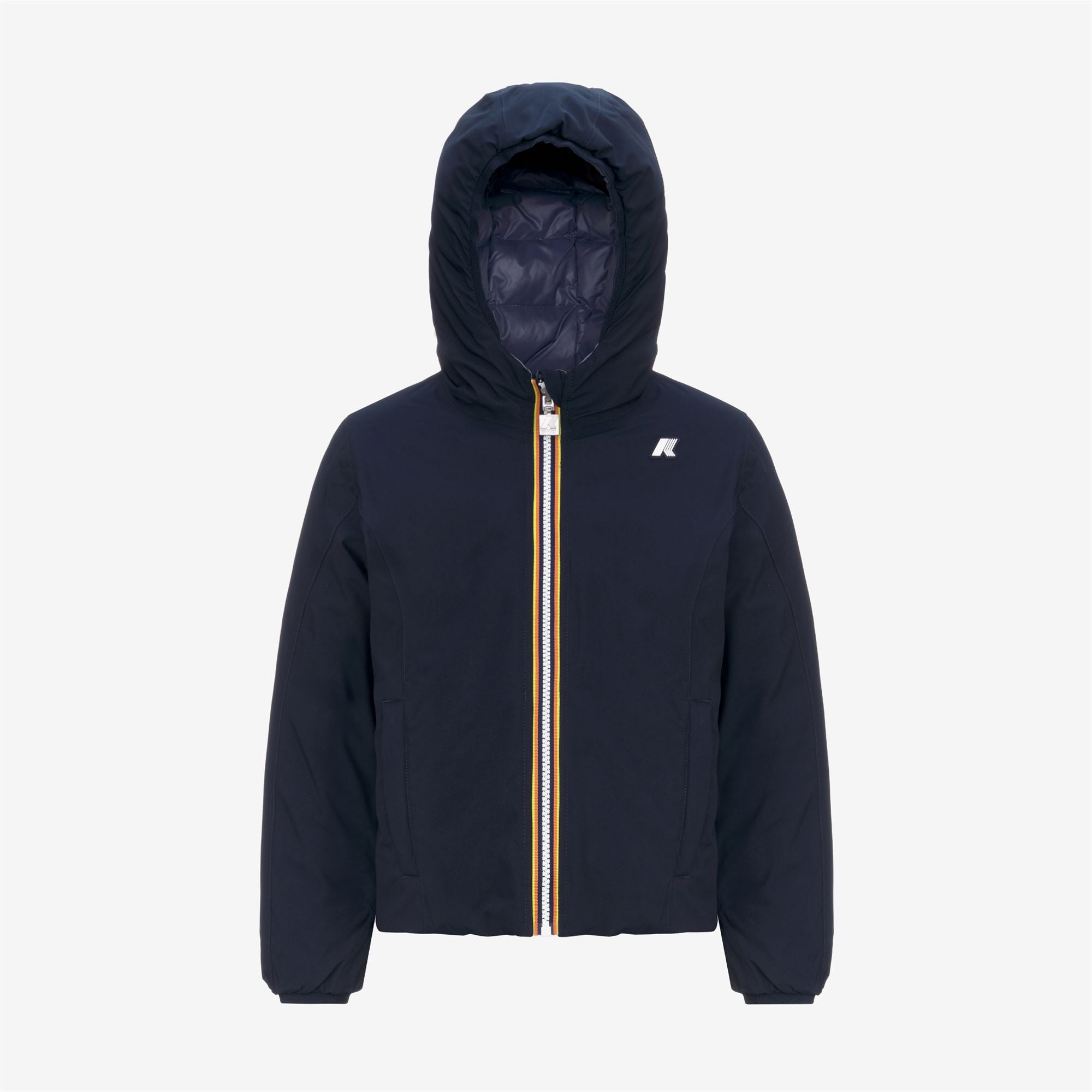 Jackets_GIRL_P. LILY ST THERMO DOUBLE_Short_Blue D-Grey Blue A - Commercial 1