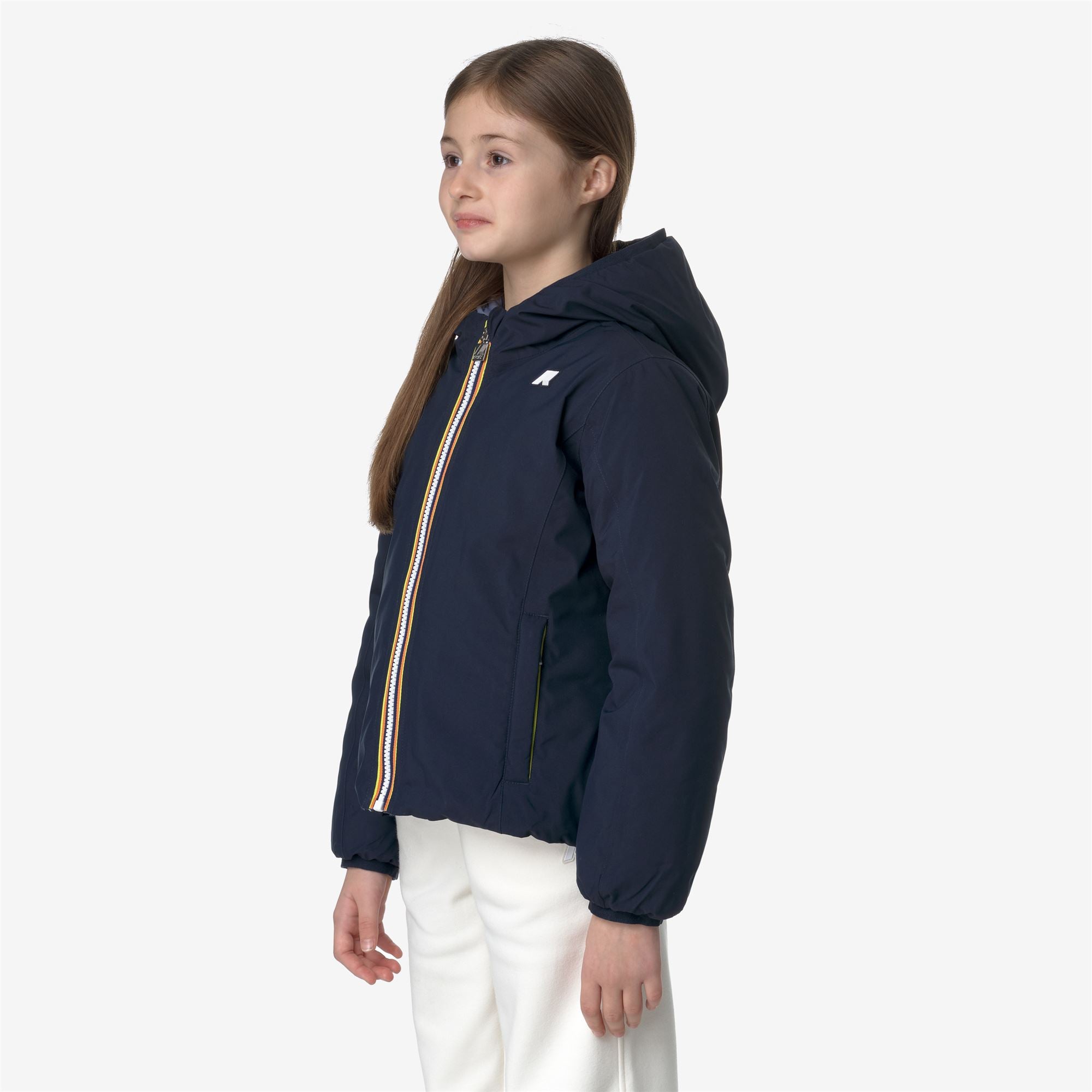 Jackets_GIRL_P. LILY ST THERMO DOUBLE_Short_Blue D-Grey Blue A - Commercial 5