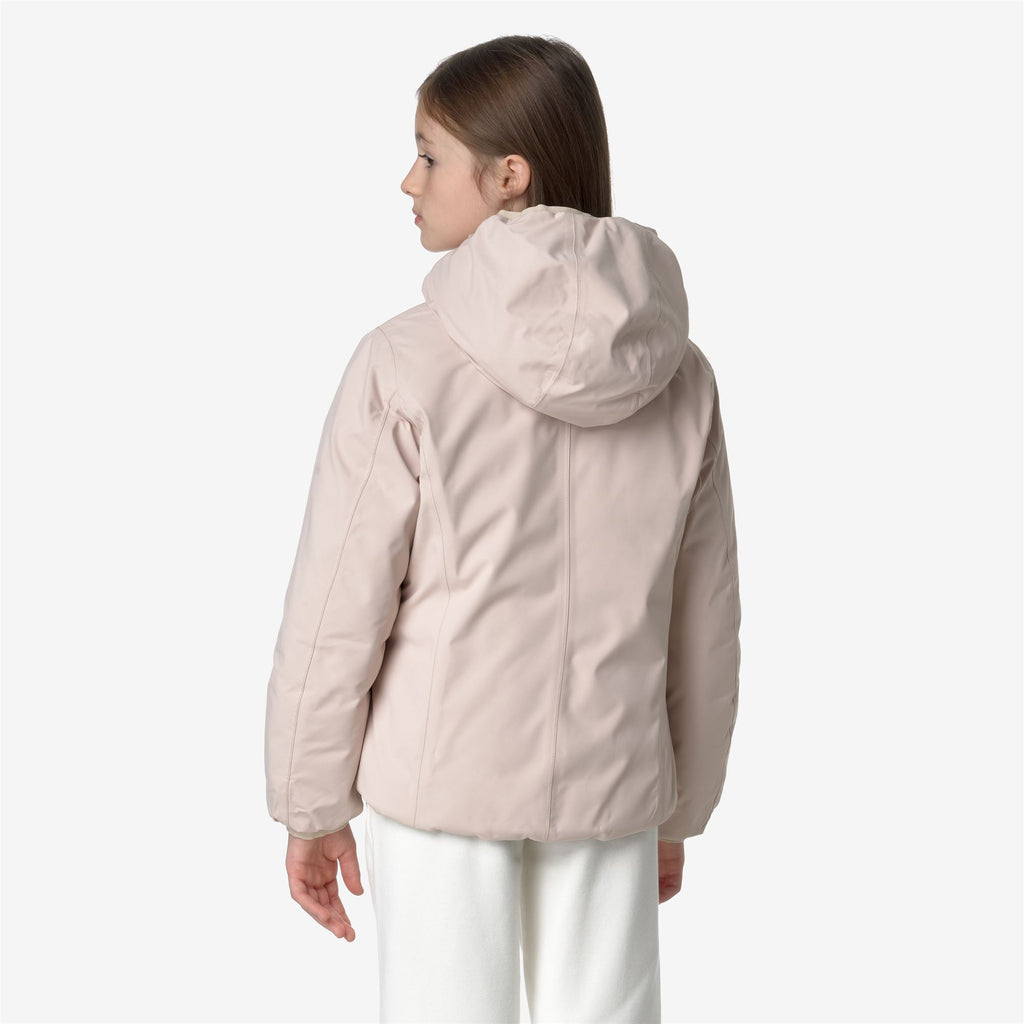 Jackets_GIRL_P. LILY ST THERMO DOUBLE_Short_Pink Tint - Green Cypress - Commercial 6
