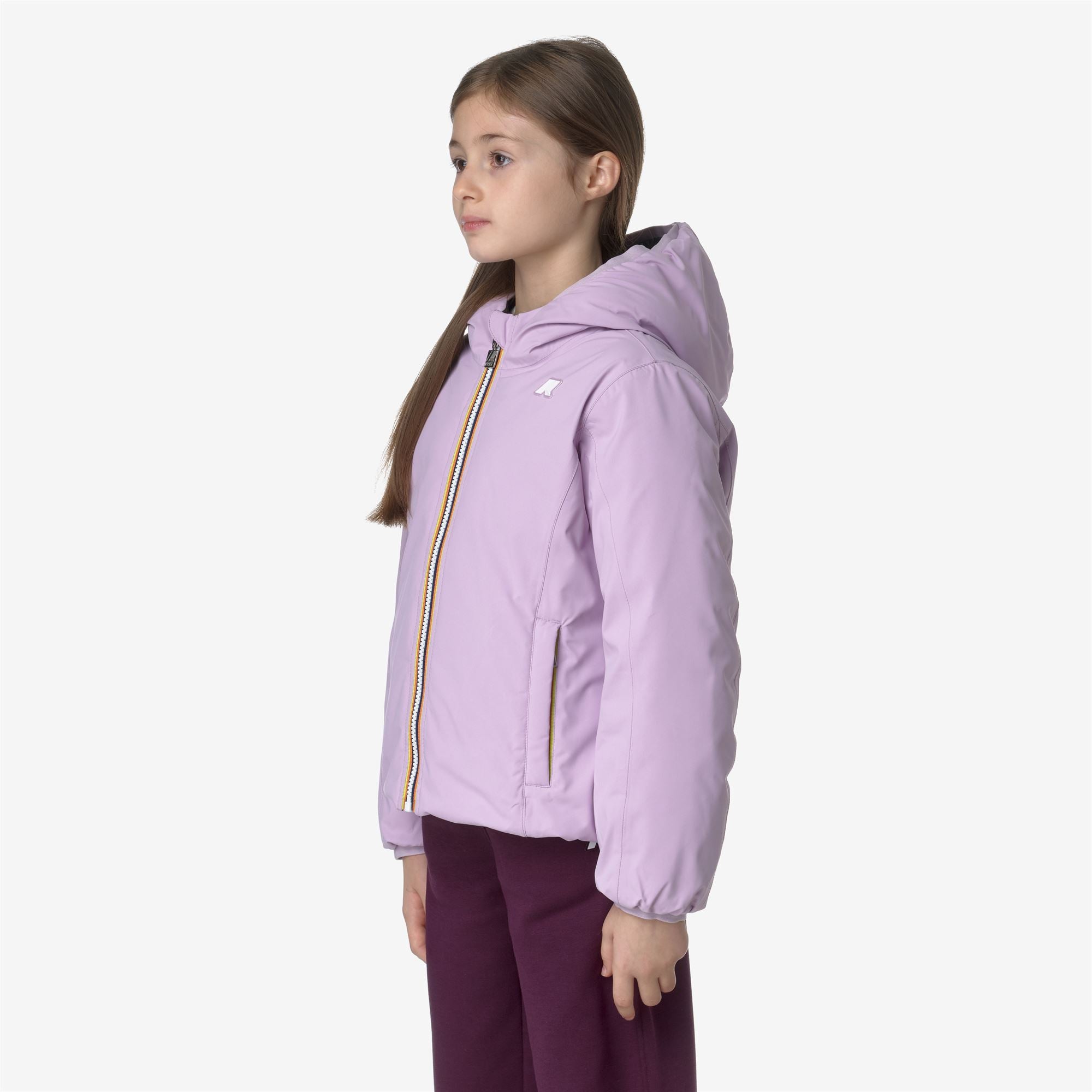 Jackets_GIRL_P. LILY ST THERMO DOUBLE_Short_Violet Lt Lilac - Blue Depth - Commercial 5