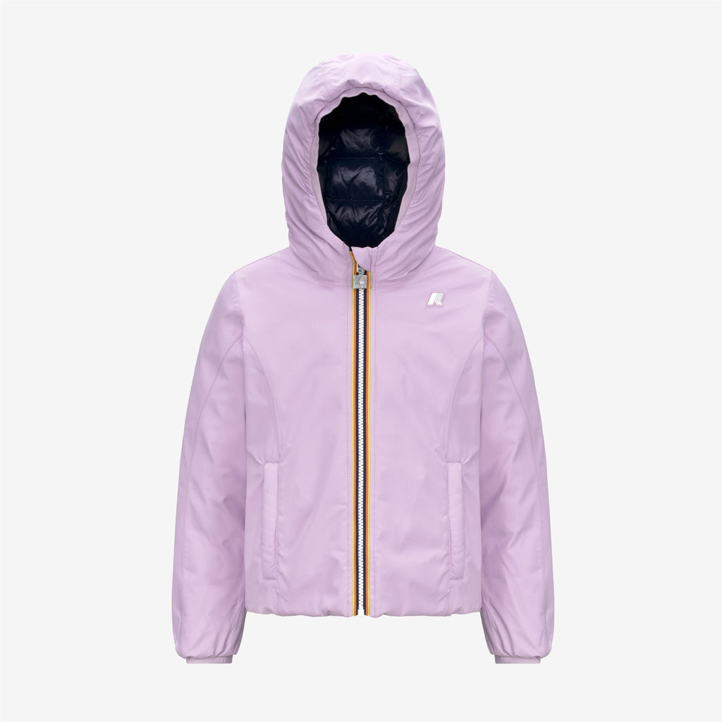 Jackets_GIRL_P. LILY ST THERMO DOUBLE_Short_Violet Lt Lilac - Blue Depth - Commercial 1