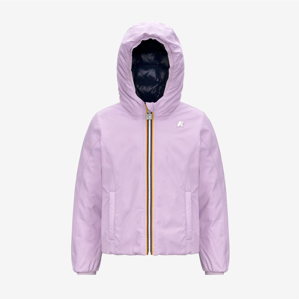 Jackets_GIRL_P. LILY ST THERMO DOUBLE_Short_Violet Lt Lilac - Blue Depth - Commercial 1