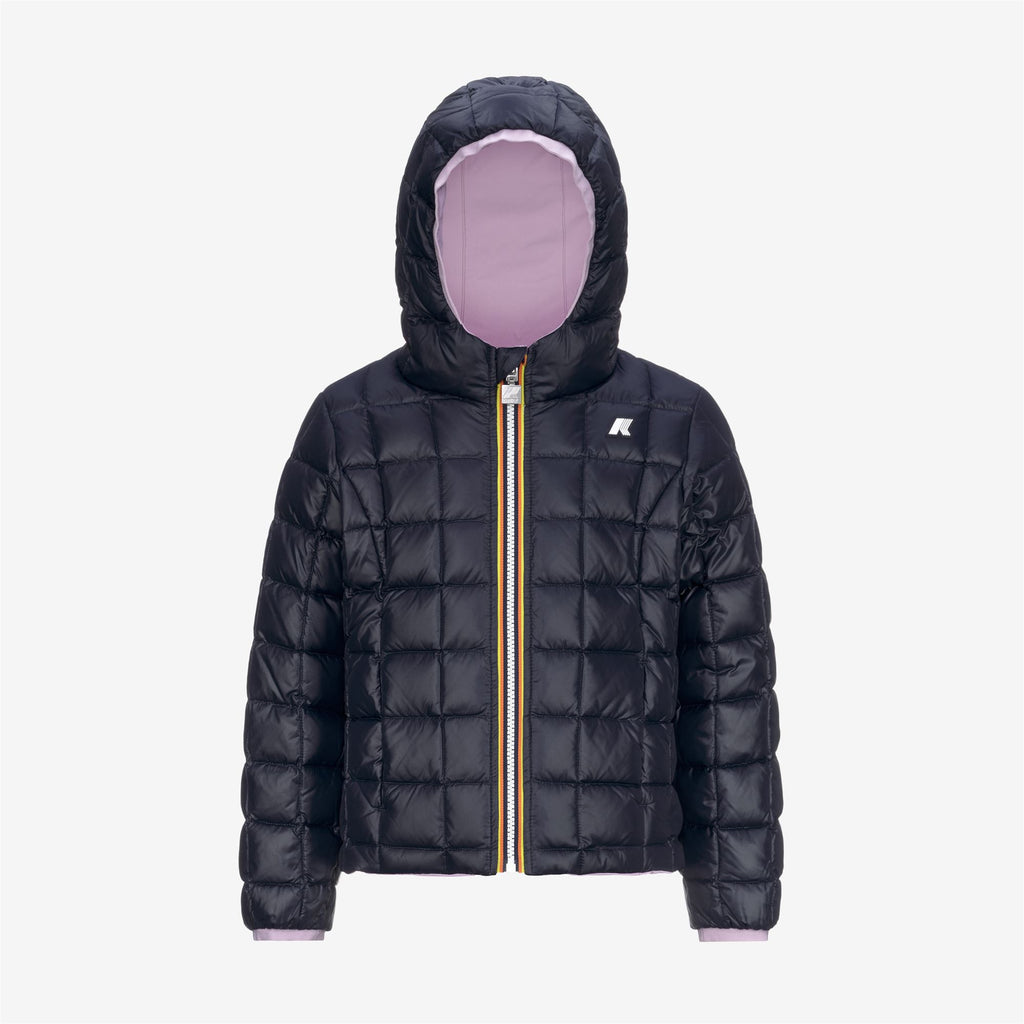 Jackets_GIRL_P. LILY ST THERMO DOUBLE_Short_Violet Lt Lilac - Blue Depth - Commercial 2