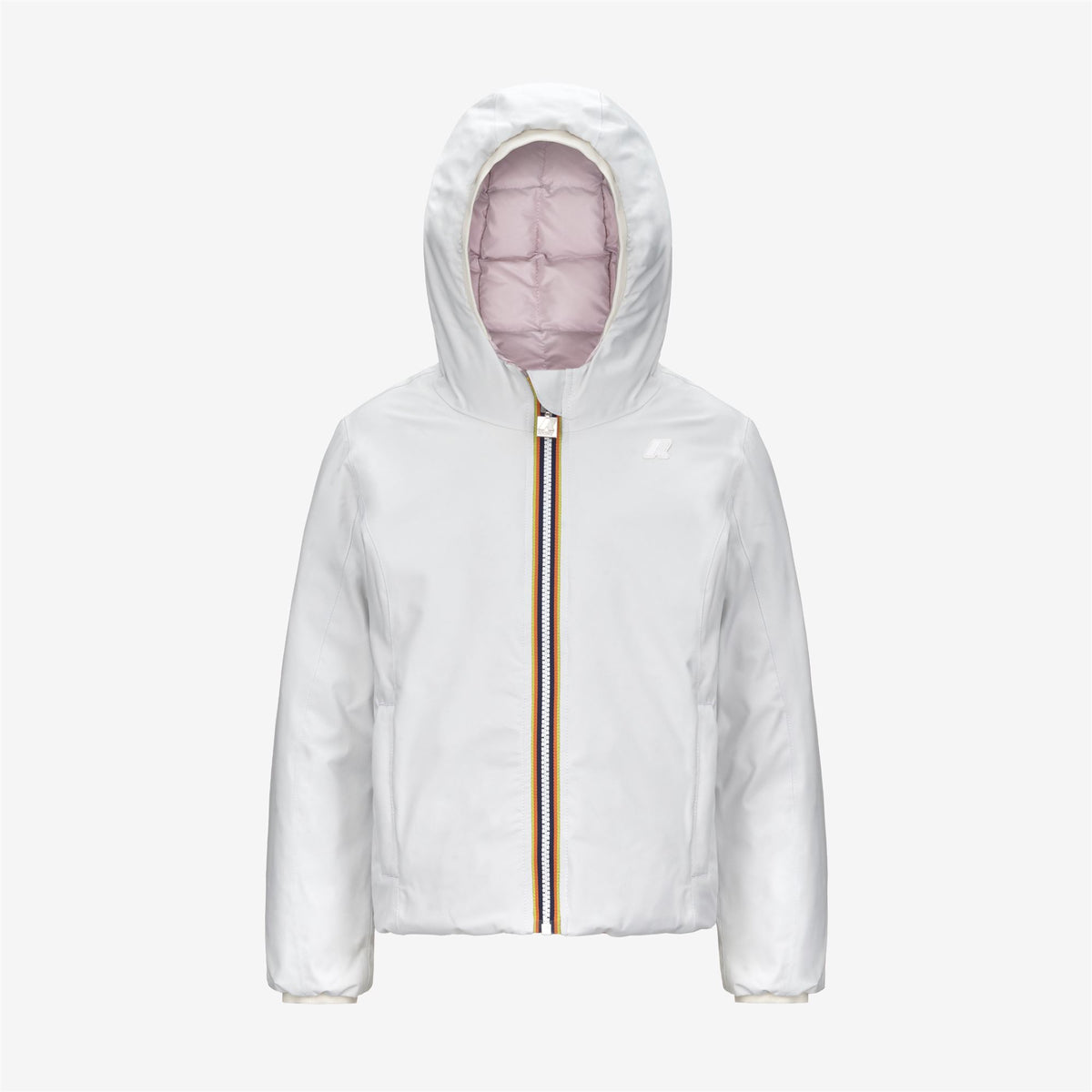 Jackets_GIRL_P. LILY ST THERMO DOUBLE_Short_White Gardenia - Rose Hushed - Commercial 1