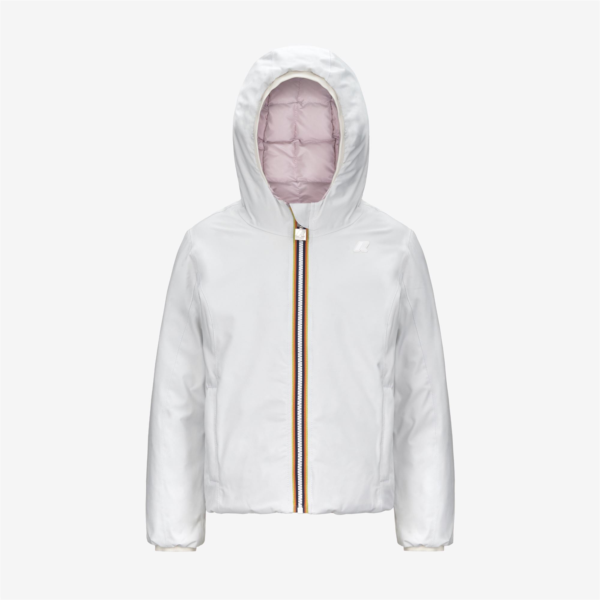 Jackets_GIRL_P. LILY ST THERMO DOUBLE_Short_White Gardenia - Rose Hushed - Commercial 1