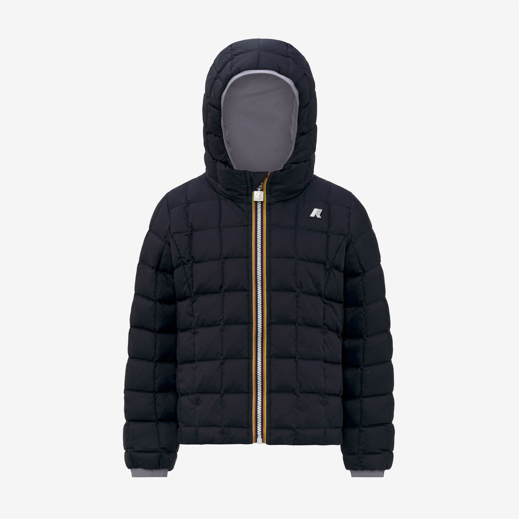 Jackets_GIRL_P. LILY ST THERMO DOUBLE_Short_Violet Lavender - Blue Depth - Commercial 2