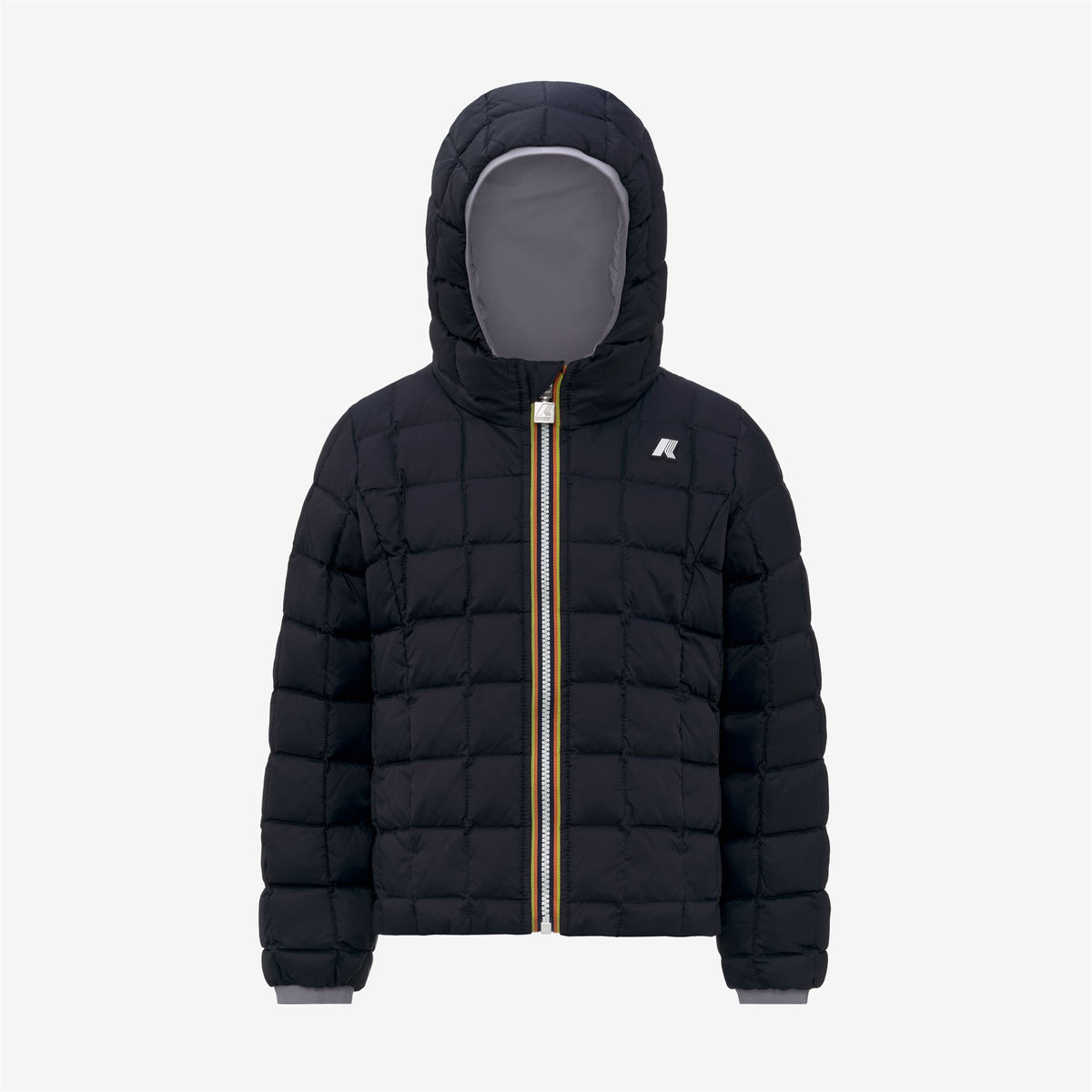 Jackets_GIRL_P. LILY ST THERMO DOUBLE_Short_Violet Lavender - Blue Depth - Commercial 2