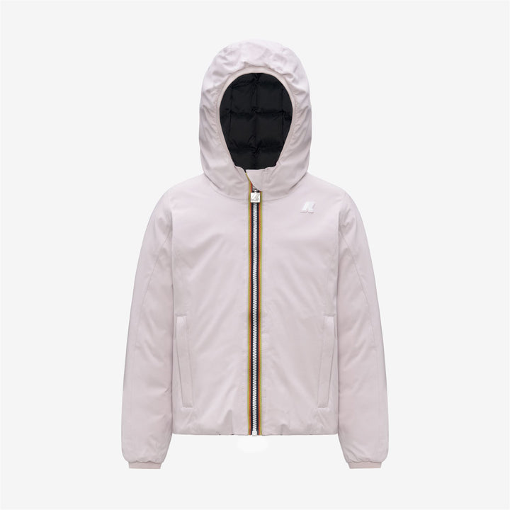 Giacca invernale reversibile isolante grigia per bambina 1