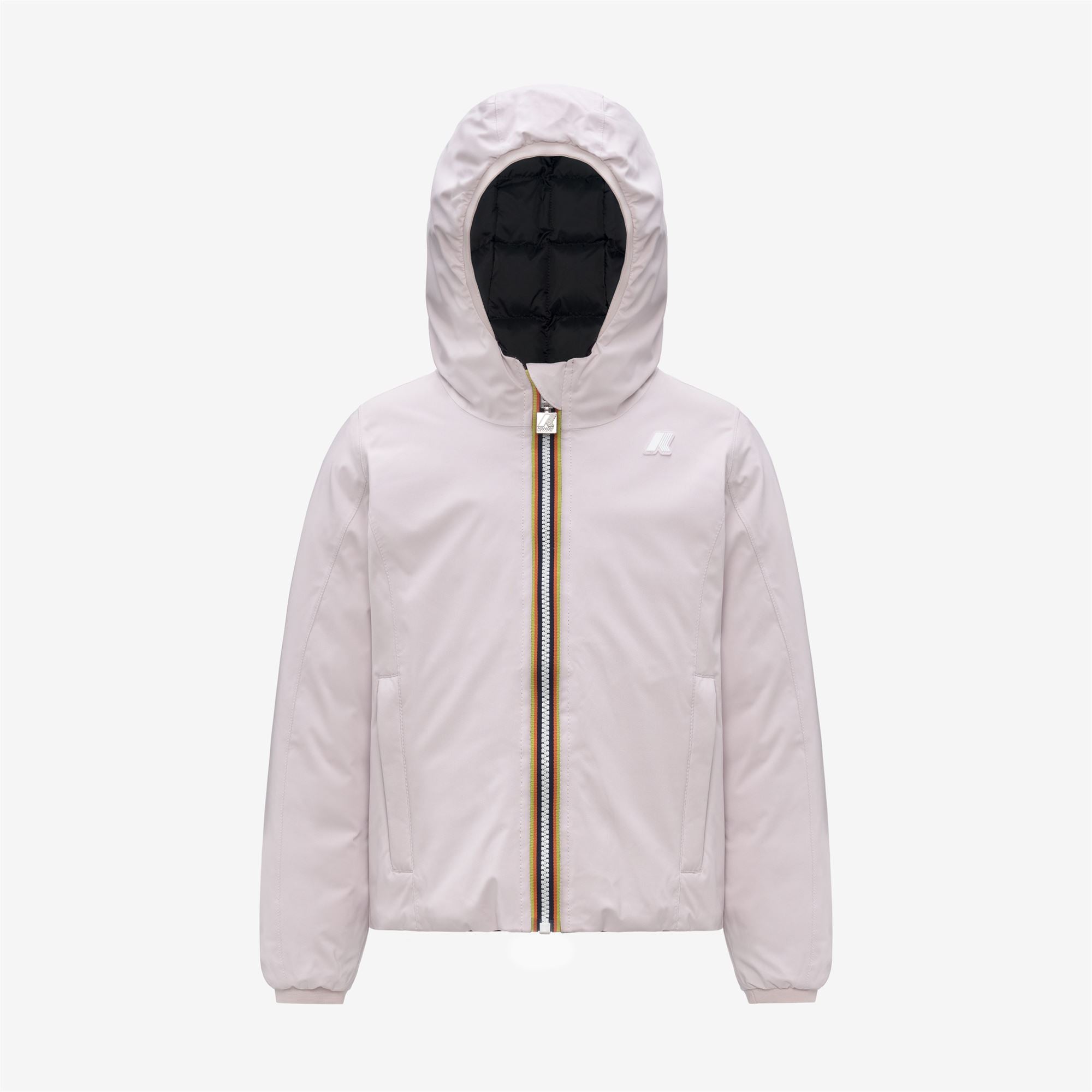 Jackets_GIRL_P. LILY ST THERMO DOUBLE_Short_Rose Hushed - Black Pure - Commercial 1