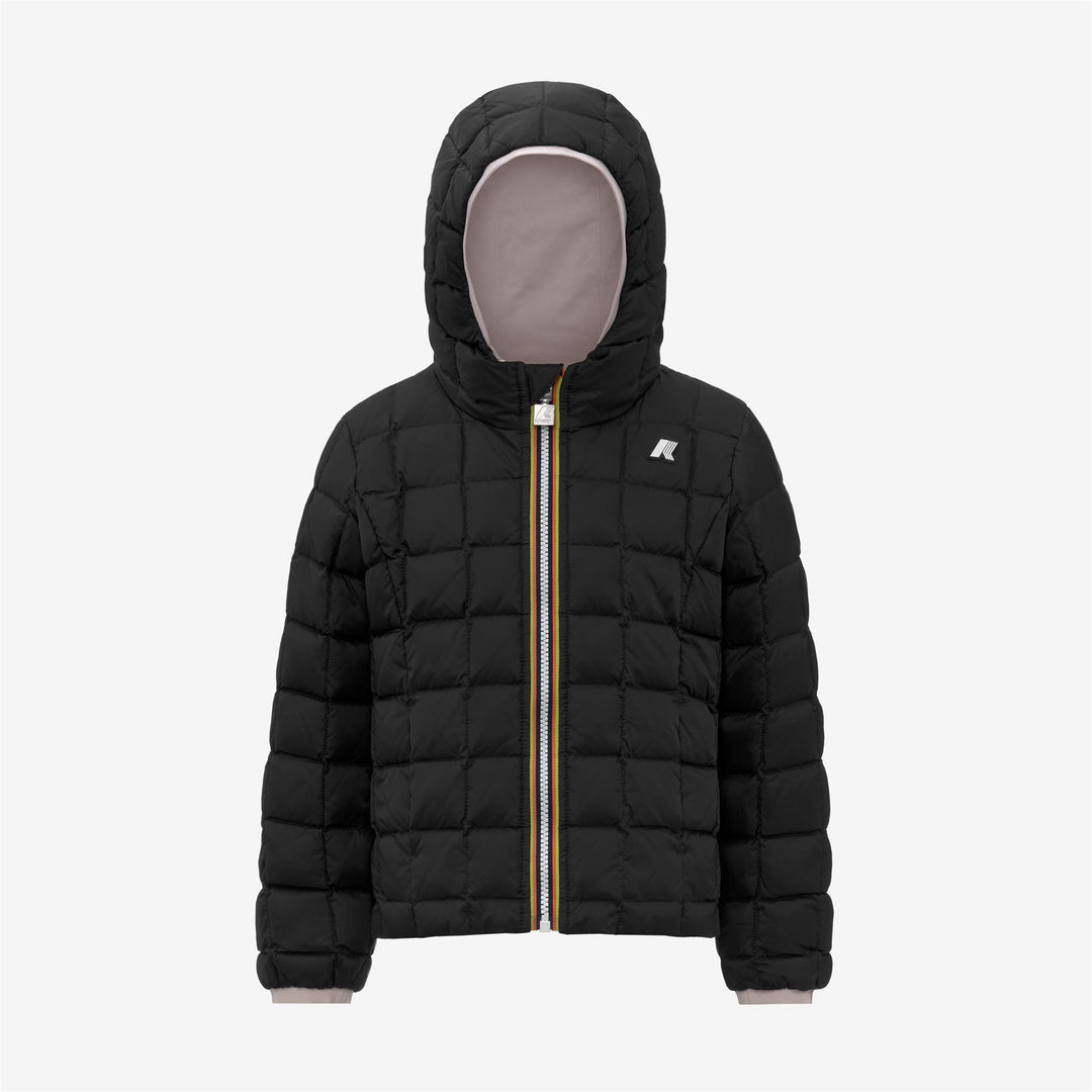 Giacca invernale reversibile isolante grigia per bambina main