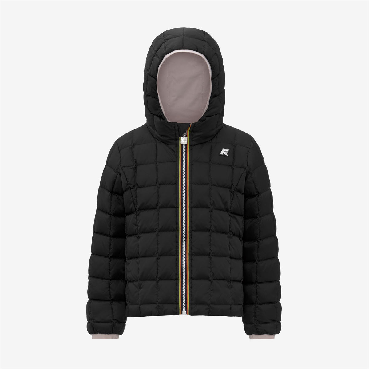 Jackets_GIRL_P. LILY ST THERMO DOUBLE_Short_Rose Hushed - Black Pure - Commercial 2
