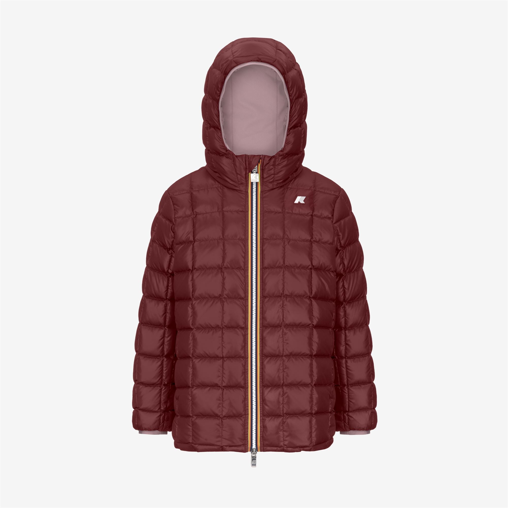 Jackets_GIRL_P. SOPHIE ST THERMO DOUBLE_Mid_Rose Pinkish - Red Syrah - Commercial 2