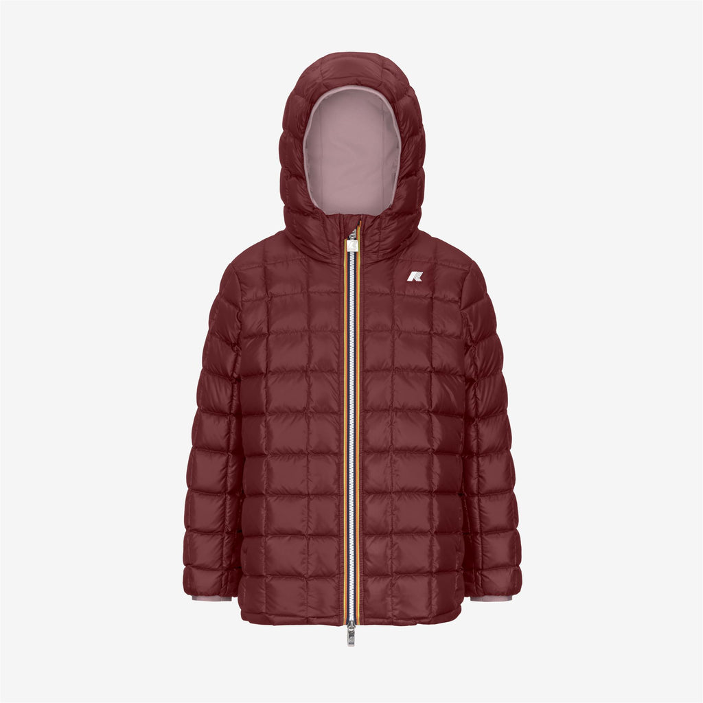 Jackets_GIRL_P. SOPHIE ST THERMO DOUBLE_Mid_Rose Pinkish - Red Syrah - Commercial 2
