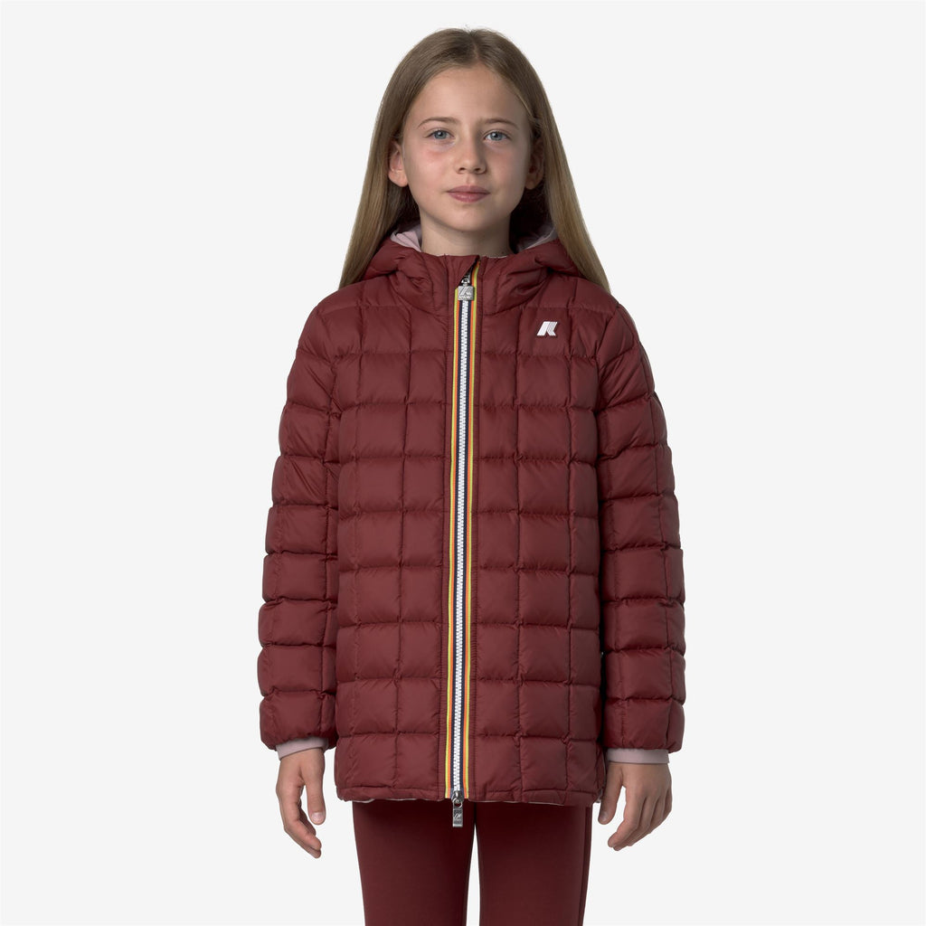 Jackets_GIRL_P. SOPHIE ST THERMO DOUBLE_Mid_Rose Pinkish - Red Syrah - Commercial 7