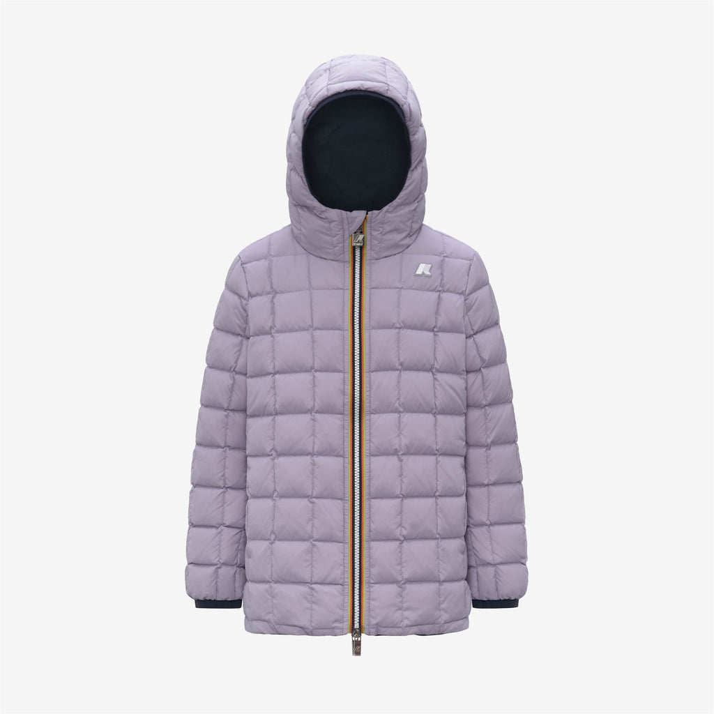 Jackets_GIRL_P. SOPHIE ST THERMO DOUBLE_Mid_Blue Depth - Violet Lavender - Commercial 2