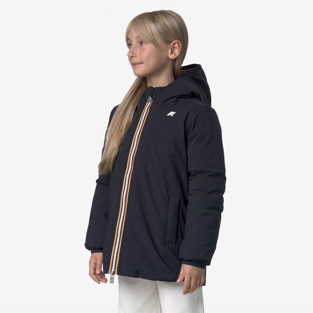 Jackets_GIRL_P. SOPHIE ST THERMO DOUBLE_Mid_Blue Depth - Violet Lavender - Commercial 5