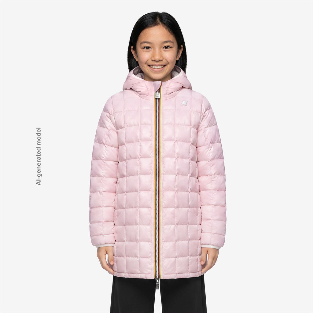Jackets_GIRL_P. SOPHIE ST THERMO DOUBLE_Mid_White Natural - Pink Sallow - Commercial 3