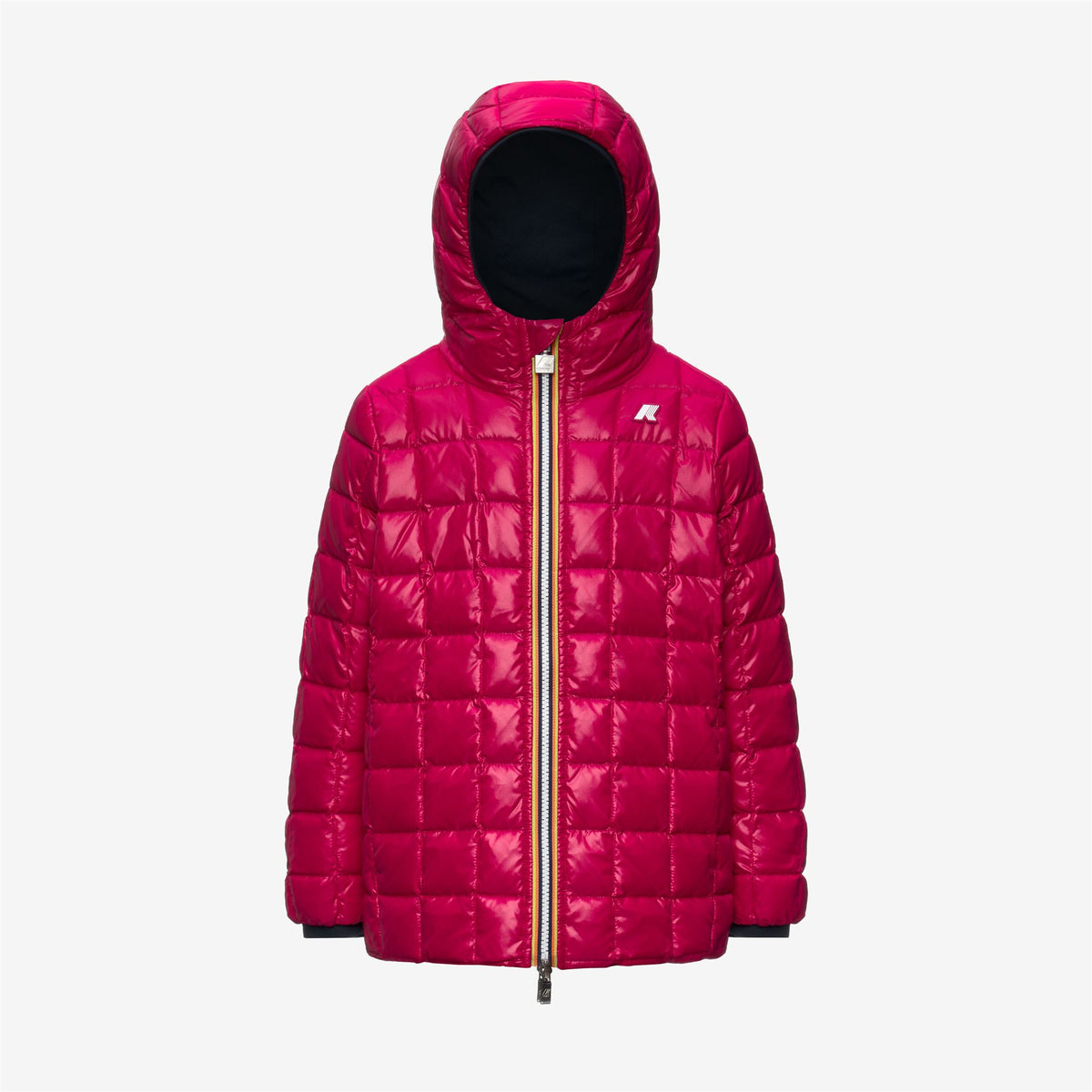 Jackets_GIRL_P. SOPHIE ST THERMO DOUBLE_Mid_Blue Depth - Red Cerise - Commercial 3