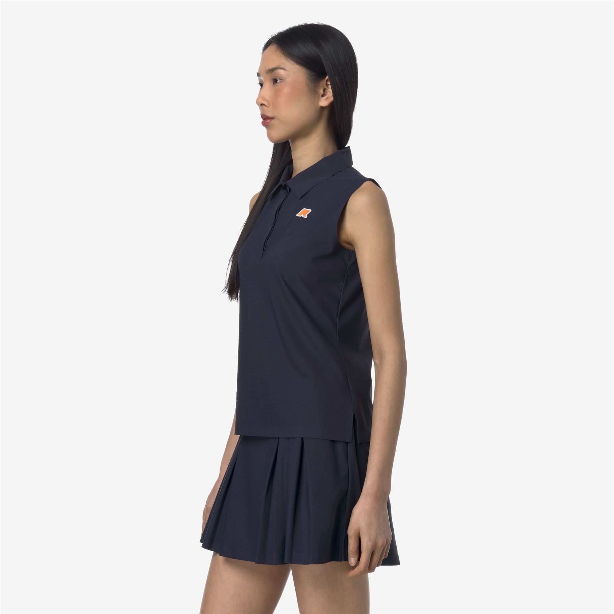 Active Jerseys_WOMAN_DIMPLE_Polo Shirt_Blue Depth - Commercial 5