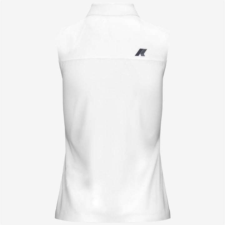 Bright White Women's Golf Polo Shirt with Stretch Fabric 6