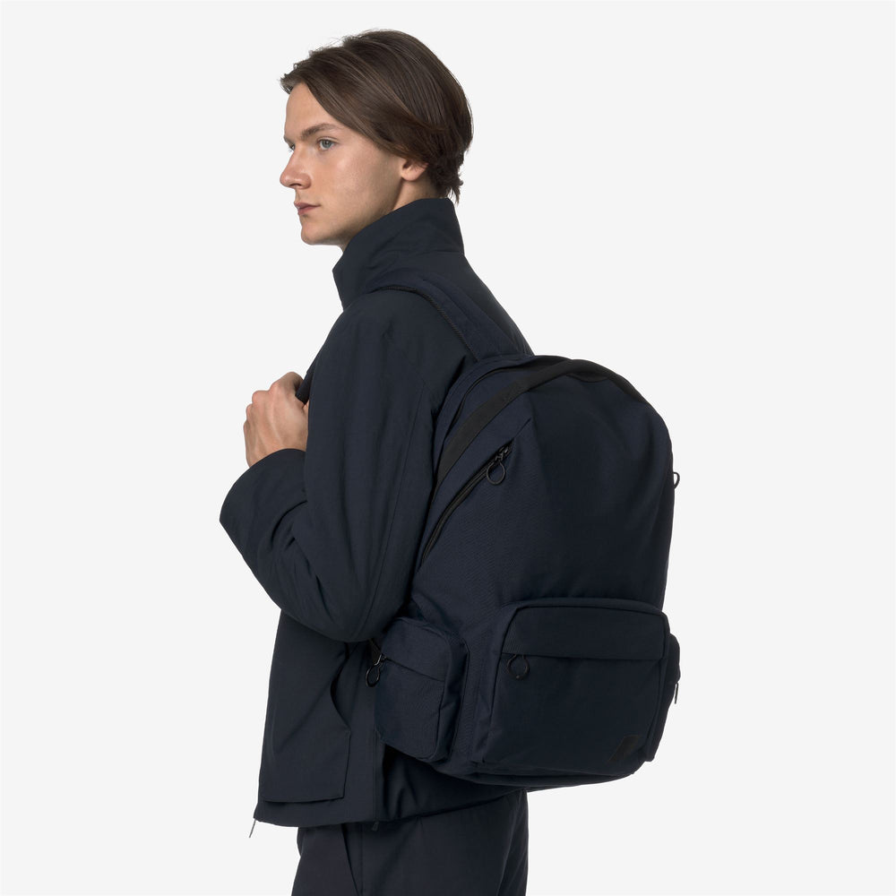 Blue unisex Compact Functional Backpack for Daily Commutes 02