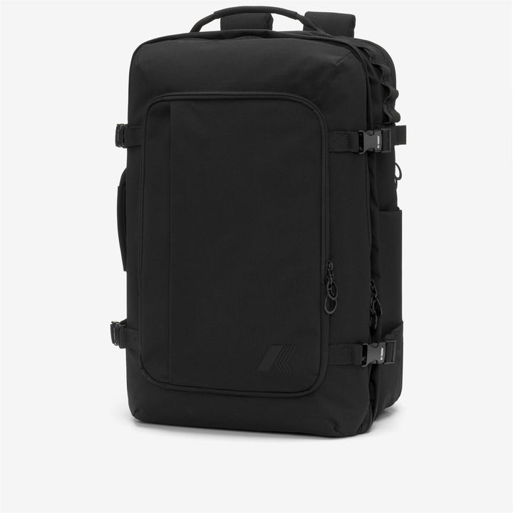 Zaino da viaggio unisex nero con custodia imbottita per laptop 2