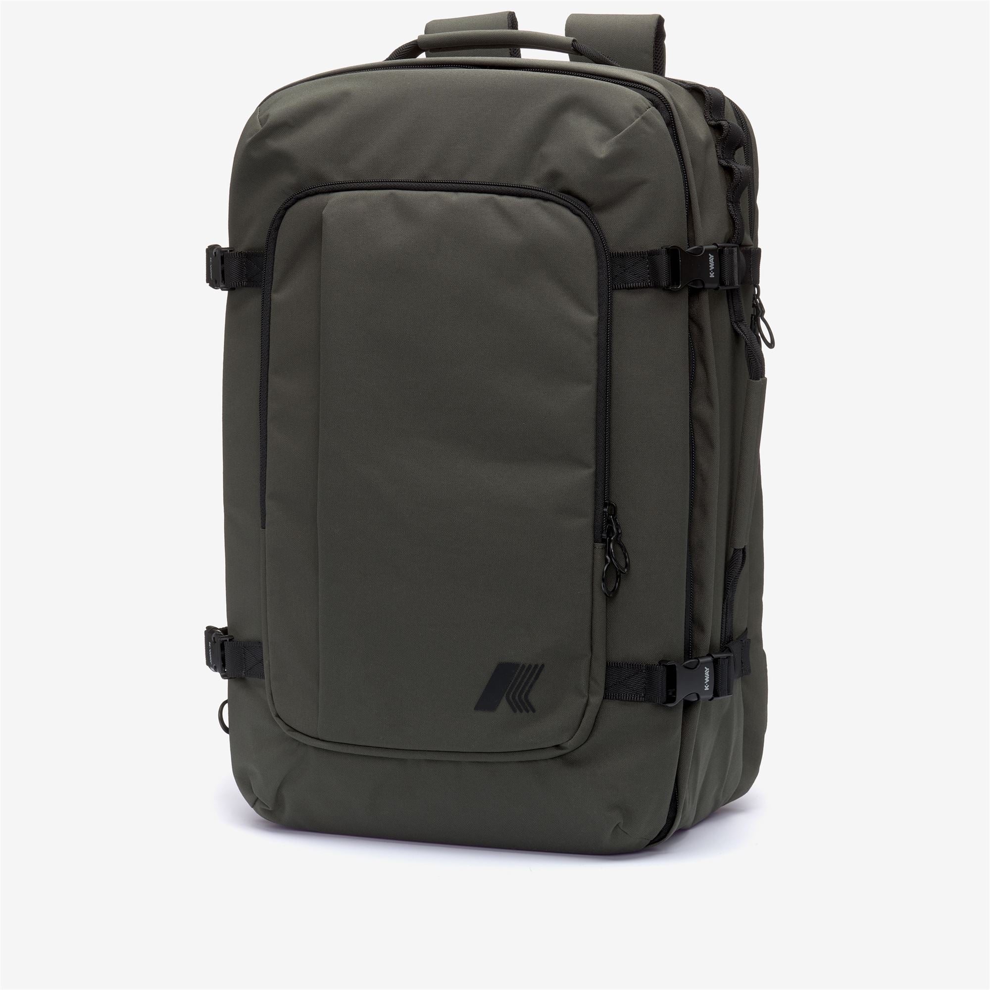 Bags_UNISEX_SALOME_Backpack_GREEN BLACKISH - Commercial 2