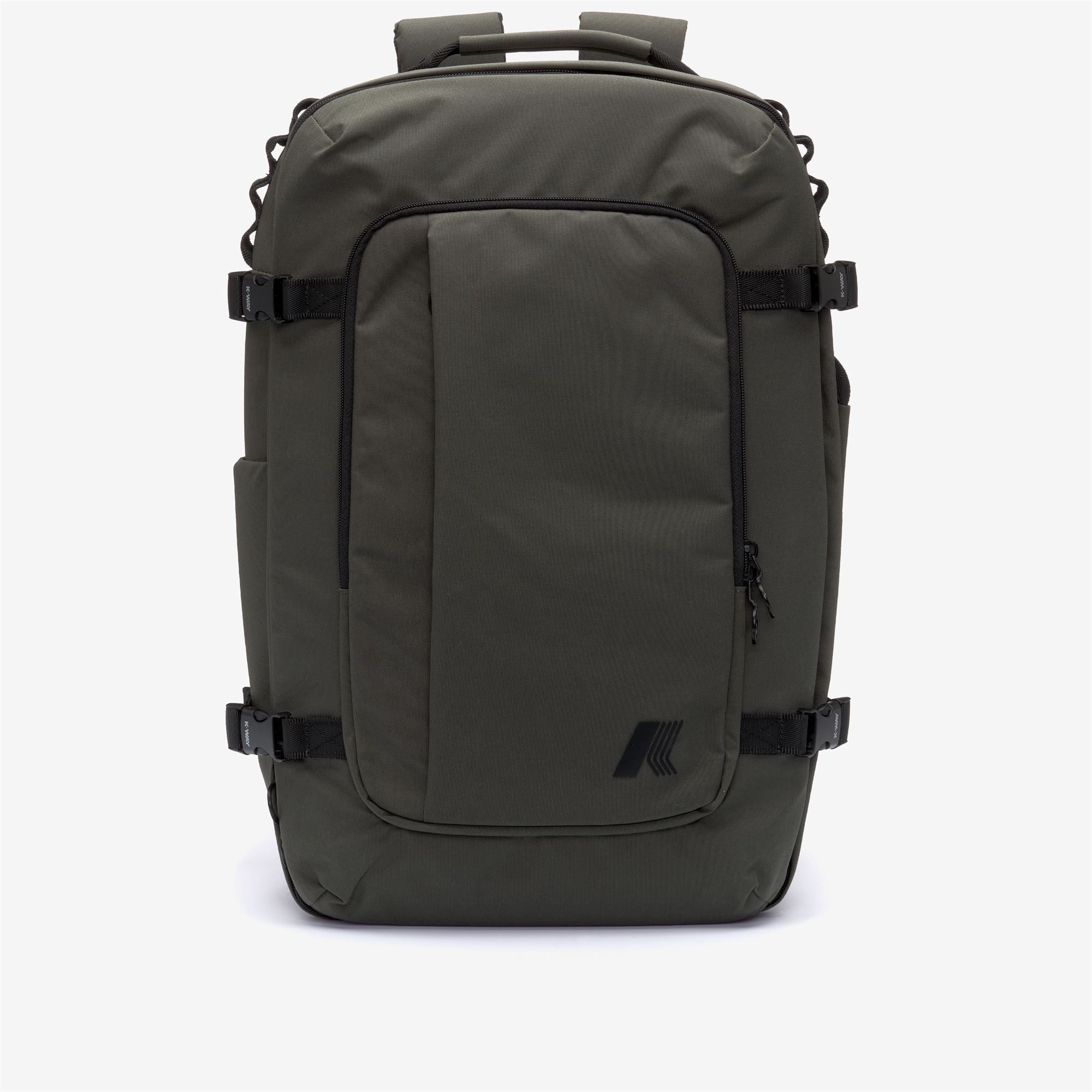 Bags_UNISEX_SALOME_Backpack_GREEN BLACKISH - Commercial 1
