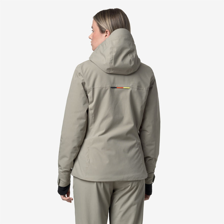 LABRESSE 2L TWILL - Jackets - Medio - Donna - GREEN OAK 7