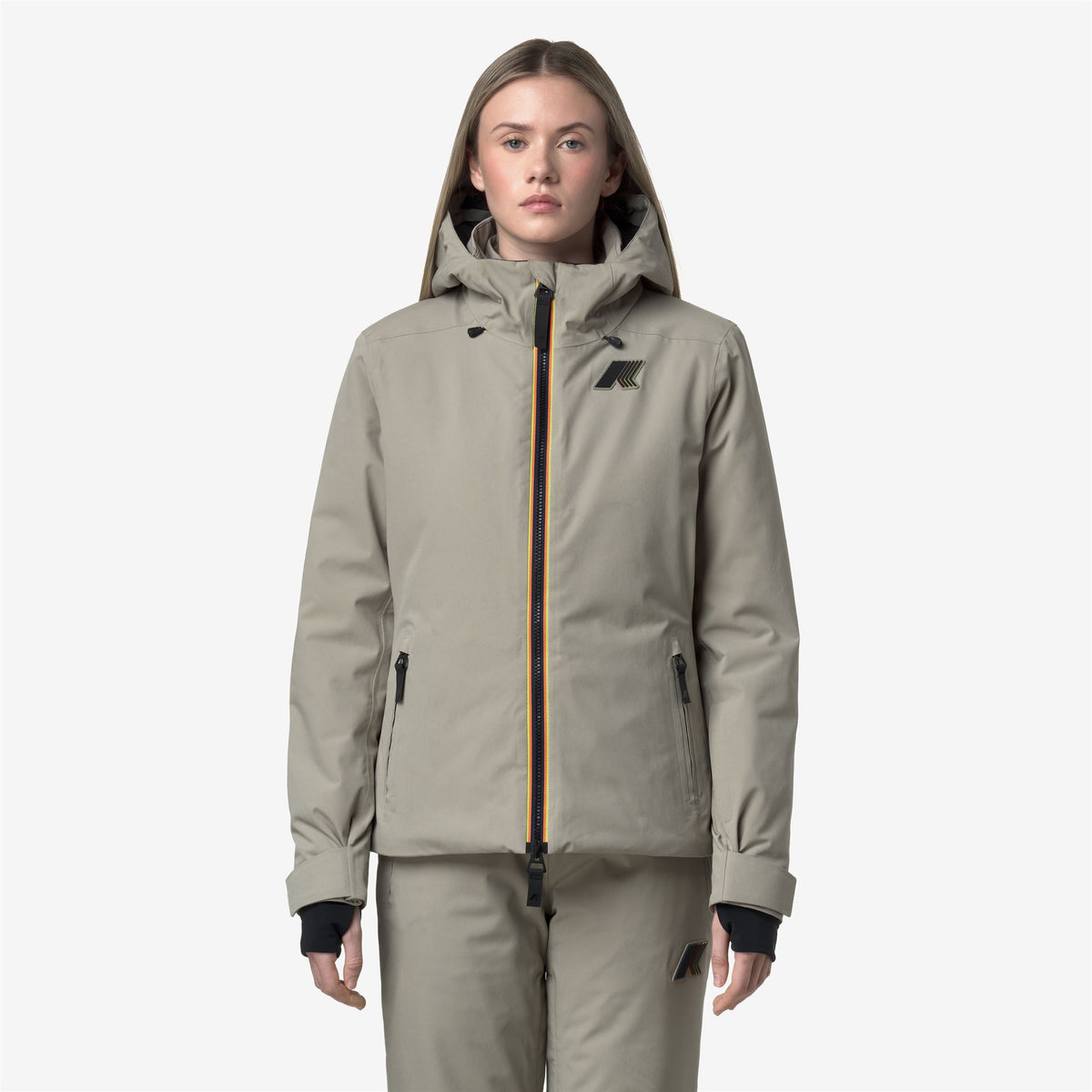 Jackets_WOMAN_LABRESSE 2L TWILL_Mid_Green Oak - Commercial 4